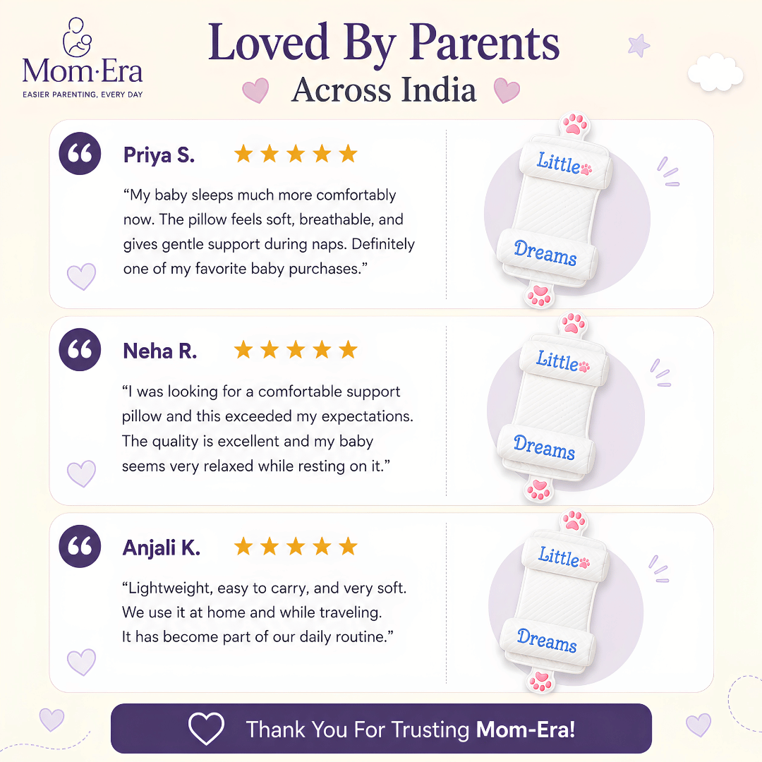 Mom-Era- Adjustable Baby Head Support Pillow