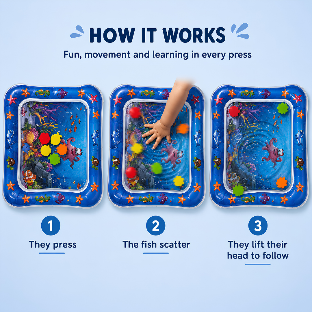 Tummy Time water play mat