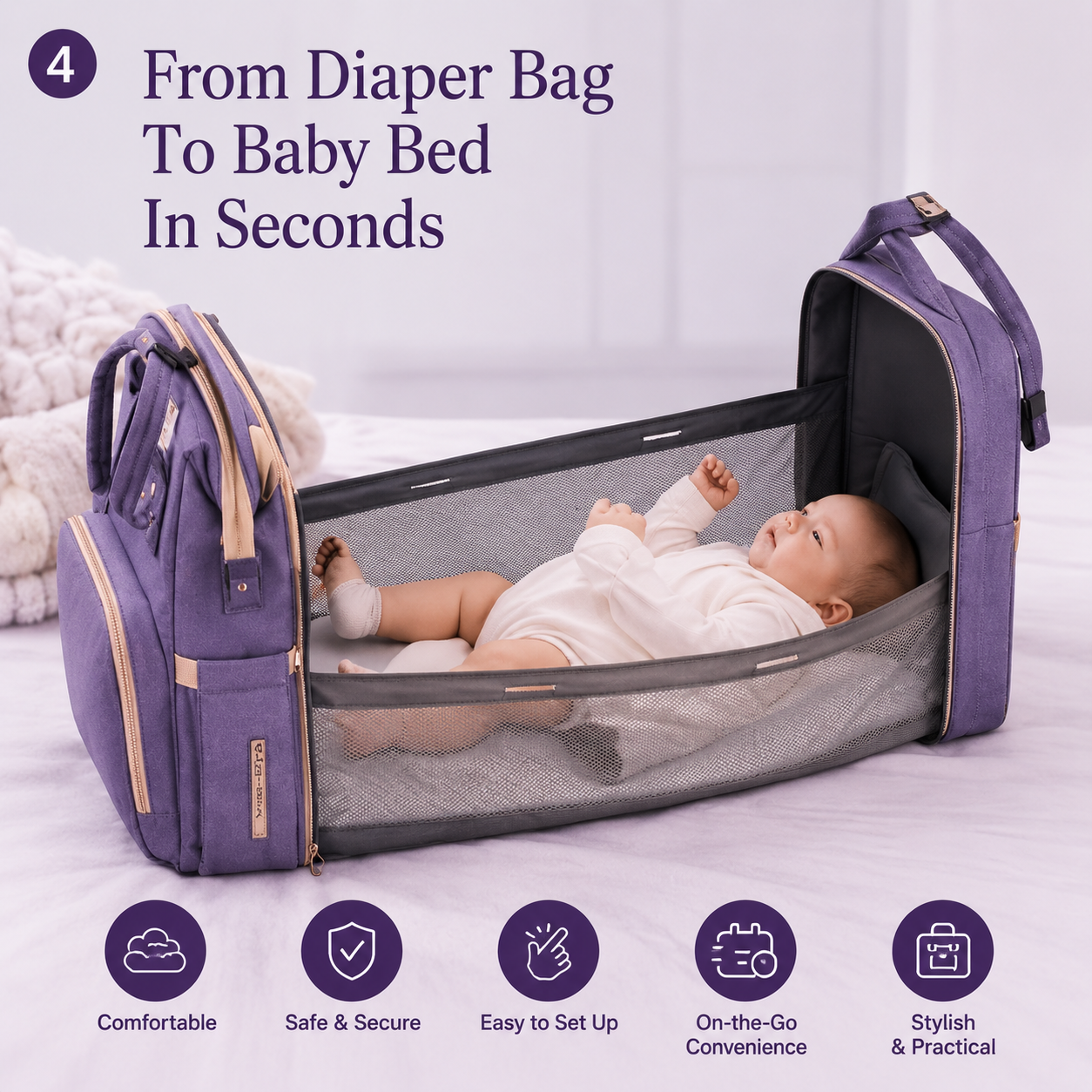 Diaper Changing Backpack