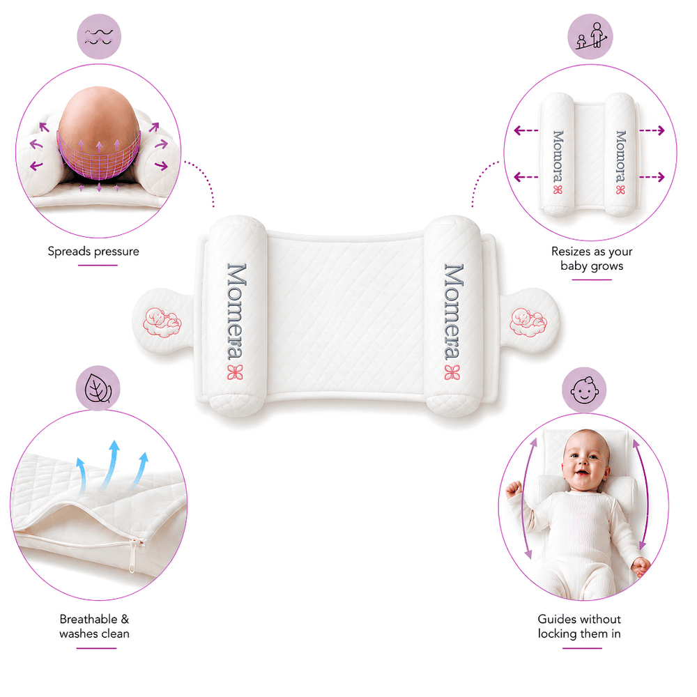 CozyCorner Baby Support Pillow design and materials