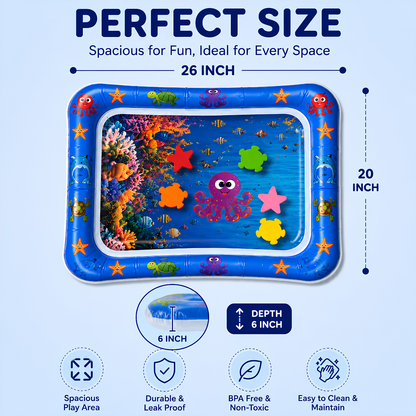 Tummy Time water play mat