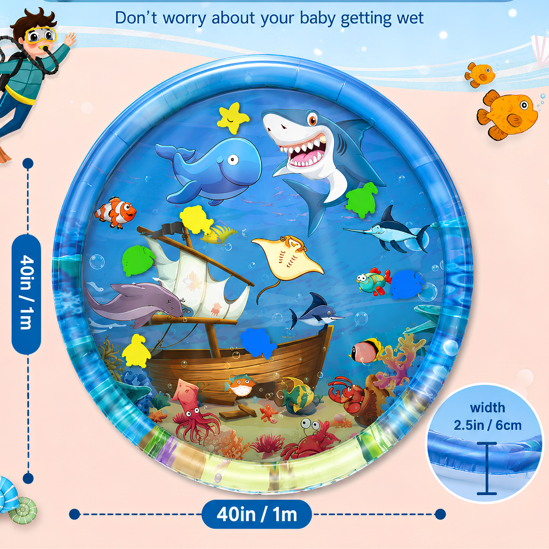 Tummy Time water play mat