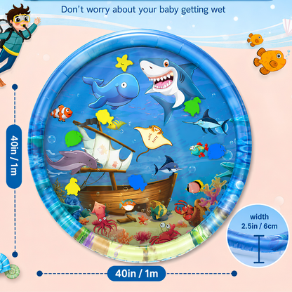 Tummy Time water play mat